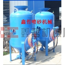 鑫哲防腐噴砂機，除銹噴砂機，鋼結(jié)構(gòu)除銹噴砂機